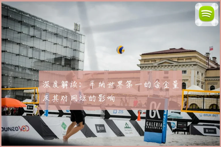 深度解读：辛纳世界第一的含金量及其对网坛的影响