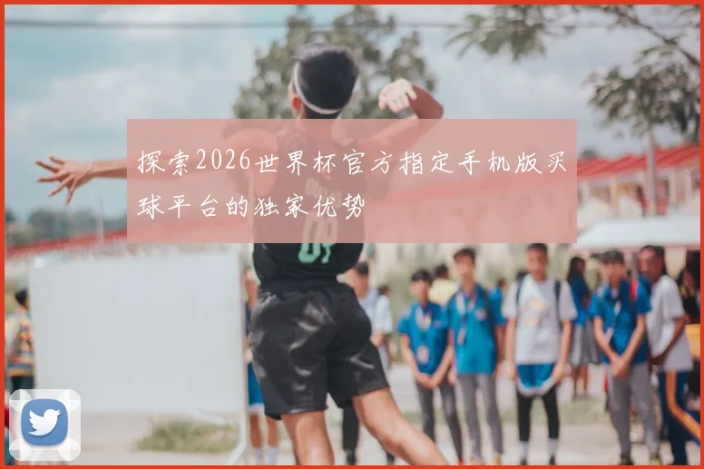 探索2026世界杯官方指定手机版买球平台的独家优势