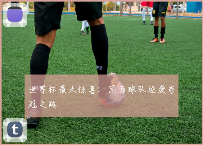 世界杯最大惊喜：黑马球队逆袭夺冠之路